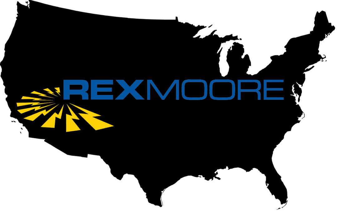 Rex Moore began a National Division to continue expansion across the United States of America
